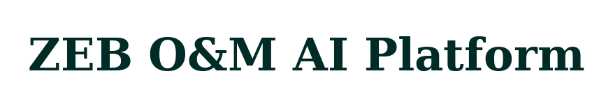 ZEB O&M AI Platform